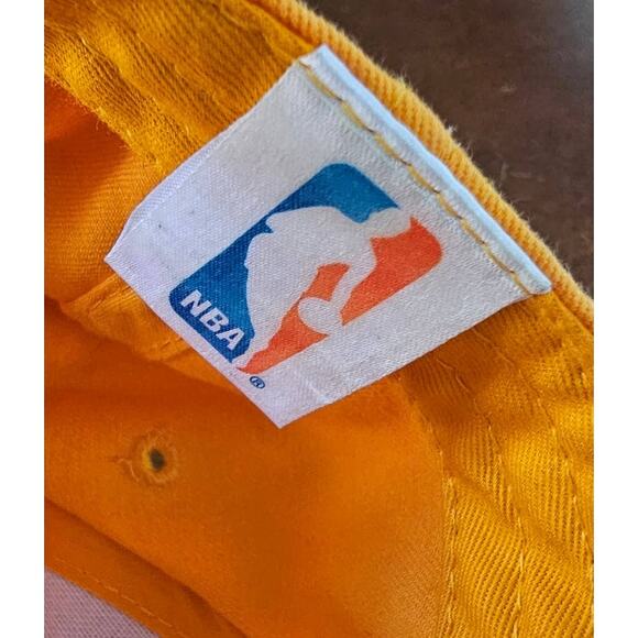 Vintage Seattle Supersonics Rashard Lewis Hat Cap NBA Adjustable OS Yellow Logo - Picture 3 of 4